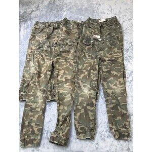 Levis Boys Camo Jogger Pants Camouflage Size 10 Regular Lot 5 Pairs FAIR COND